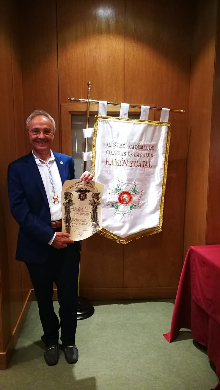 Académico Numerario Ilustre Academia de la Ciencias Ramón y Cajal